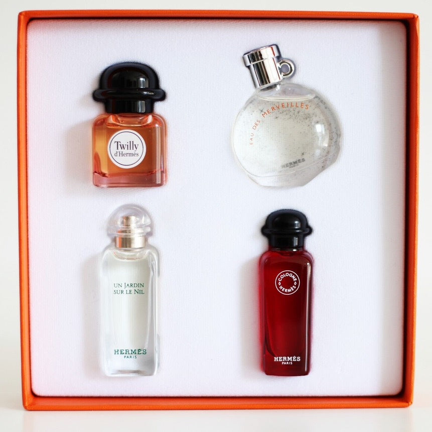 Hermes Women's Perfumes Discovery 4 Piece Set Multicolor