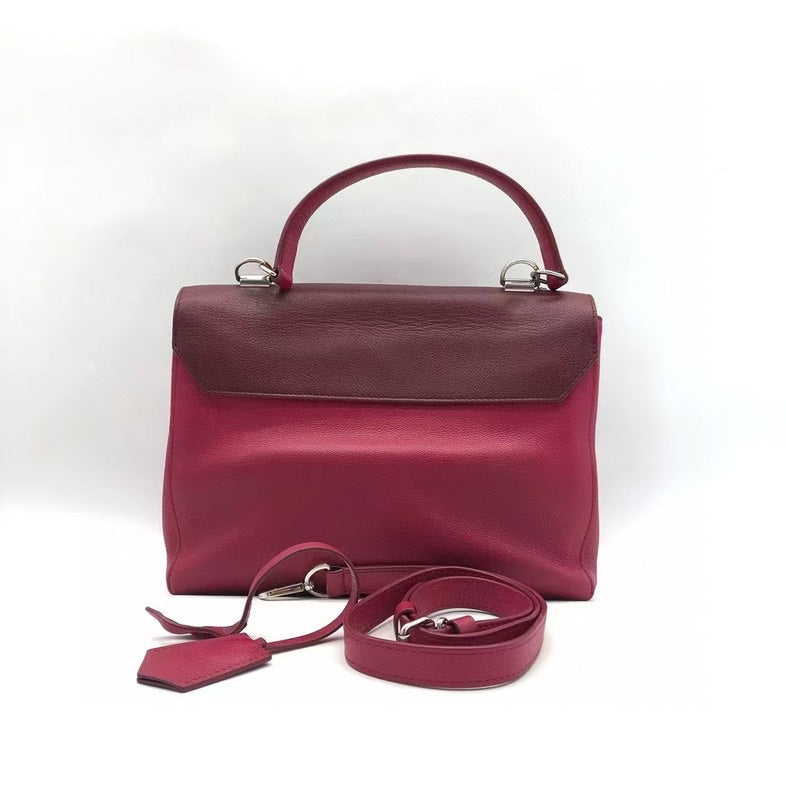 Louis Vuitton Burgundy Two-Way Bag Medium Size